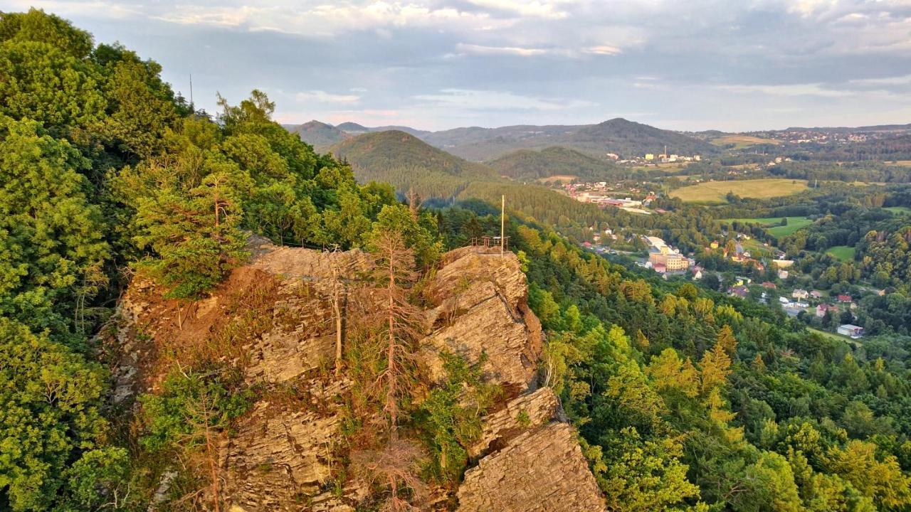 Apartman Boruvka Česká Kamenice エクステリア 写真